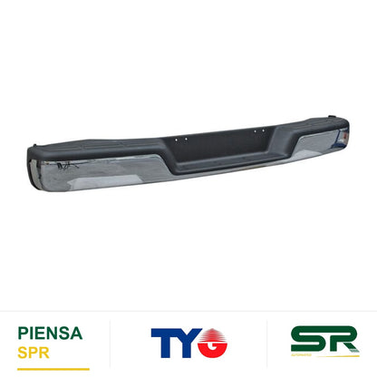 DEFENSA TRASERA CROMADA COMPLETA PARA REFLEJANTE SIN HOYO PARA SENSOR CHEVROLET VAN EXPRESS 1996-2025 TYG
