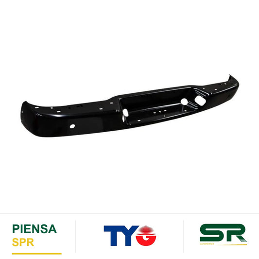 DEFENSA TRASERA NEGRA SIN HULES SIN HOYO PARA SENSOR CCCC3 CHEVROLET VAN EXPRESS 2013-2020 TYG
