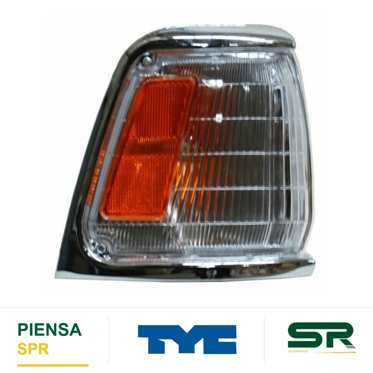 CUARTO PUNTA DERECHO CROMADO LISO 2WD TOYOTA PU 1989-1995 TYC