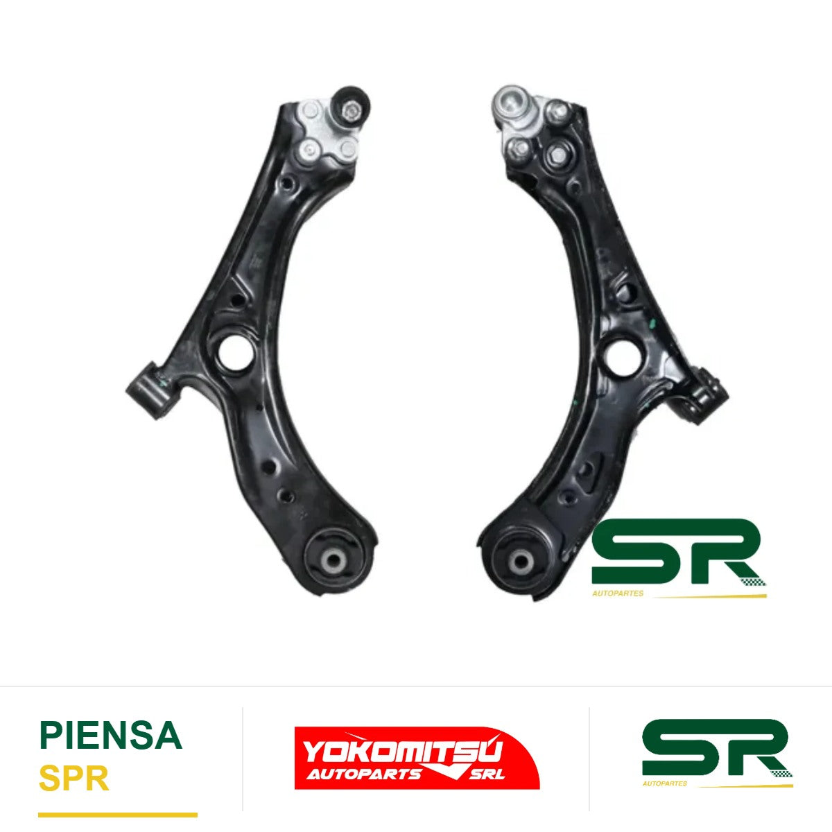 HORQUILLA INFERIOR DELANTERA DERECHA CON RÓTULA CON BUJES HR-V 1.8L 2016-2022 YOKOMITSU