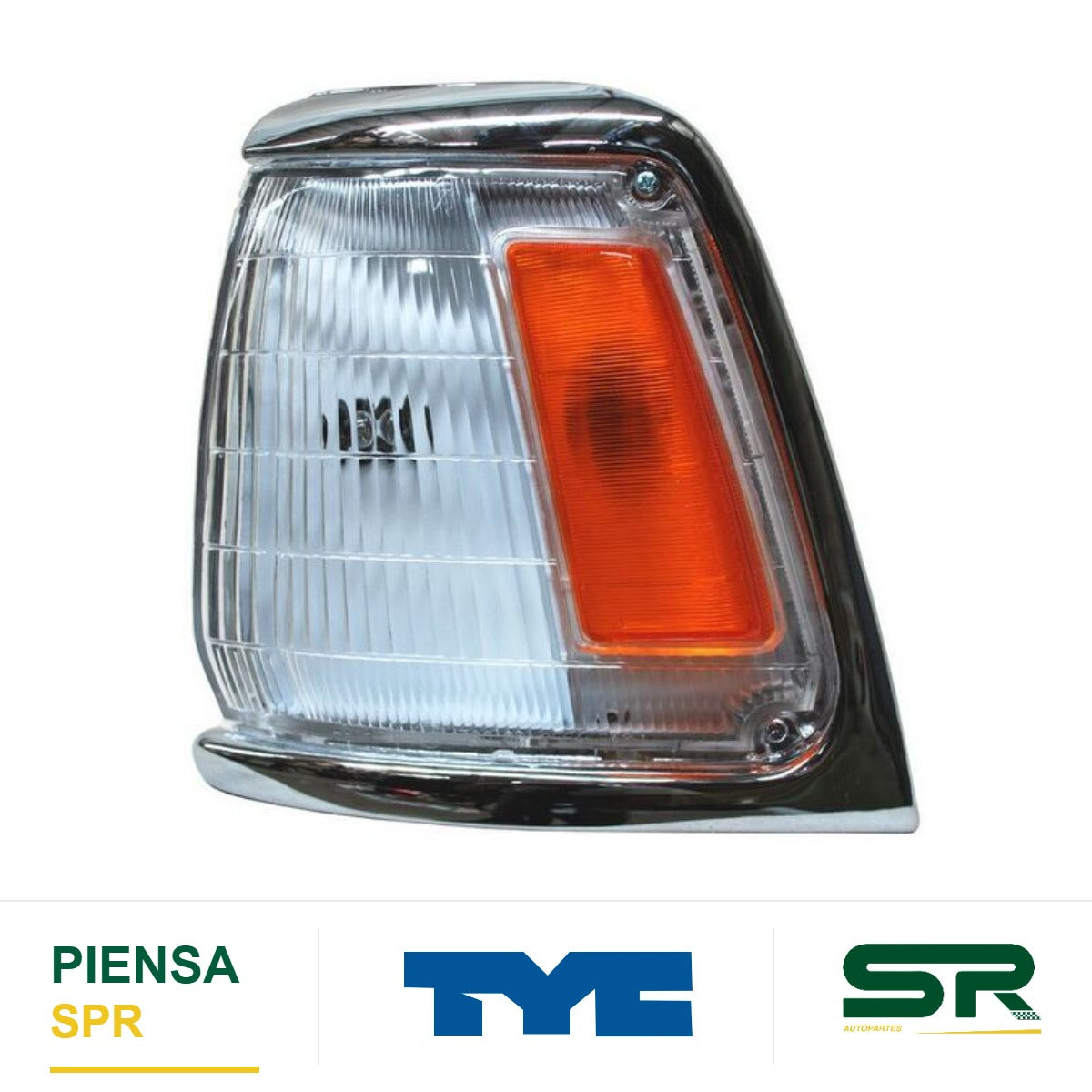 CUARTO PUNTA IZQUIERDO CROMADO 2WD TOYOTA PU 1989-1995 TYC