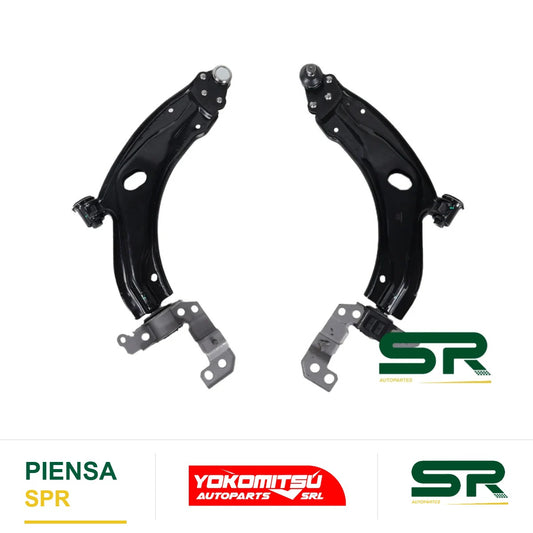 HORQUILLA INFERIOR DELANTERA IZQUIERDA CON RÓTULA PERNO CON BUJES (STRADA 15-20) RAM 700 1.6L 2015-2020 YOKOMITSU