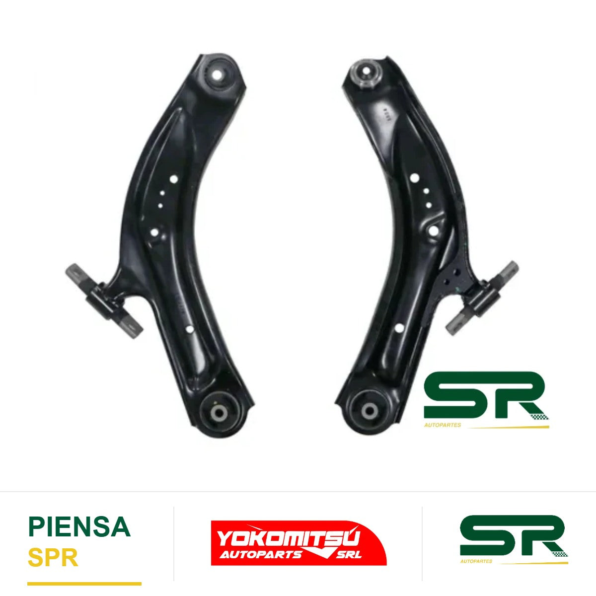 HORQUILLA INFERIOR DELANTERA DERECHA CON RÓTULA CON BUJES (RN KOLEOS 17-22) X-TRAIL 2.5L 2015-2022 YOKOMITSU