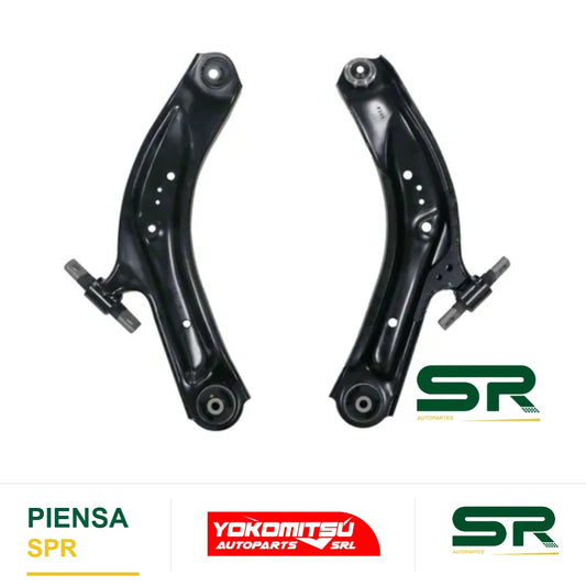 HORQUILLA INFERIOR DELANTERA DERECHA CON RÓTULA CON BUJES (RN KOLEOS 17-22) X-TRAIL 2.5L 2015-2022 YOKOMITSU