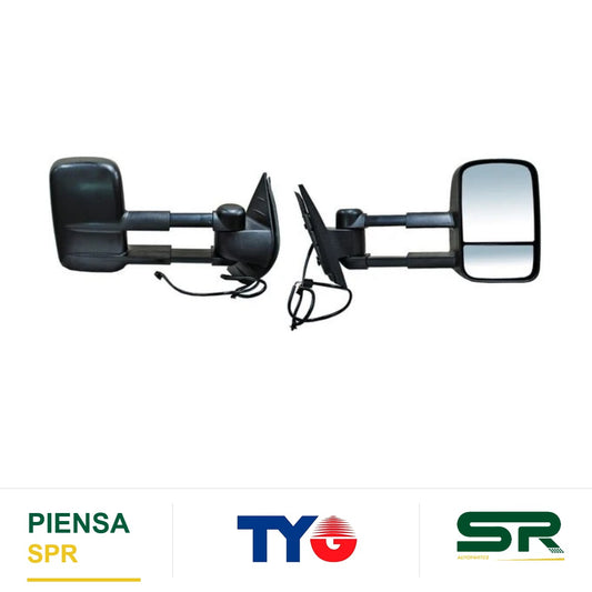 ESPEJO DERECHO ELÉCTRICO 5 PINES CON DESEMPAÑANTE TEXTURIZADO CHEVROLET PICKUP 2007-2013 / CHEVROLET SUBURBAN 2006-2010 / CHEVROLET TELESCOPICO 2006-2010 TYG