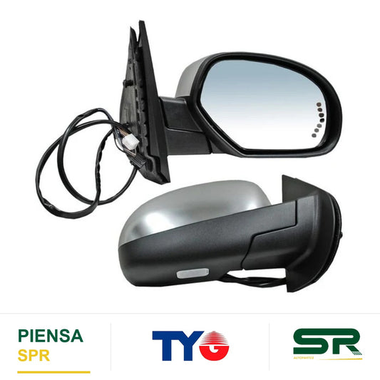 ESPEJO DERECHO ELÉCTRICO 15 PINES CON DIRECCIONAL CON DESEMPAÑANTE CHEVROLET PICKUP 2007-2013 / CHEVROLET SUBURBAN SATIN HYBRID 2006-2010 / CHEVROLET PLATINUM 2006-2010 / CHEVROLET LTZ 2006-2010 / CHEVROLET LS 2006-2010 / CHEVROLET LT 2006-2010 / CHEVROLE