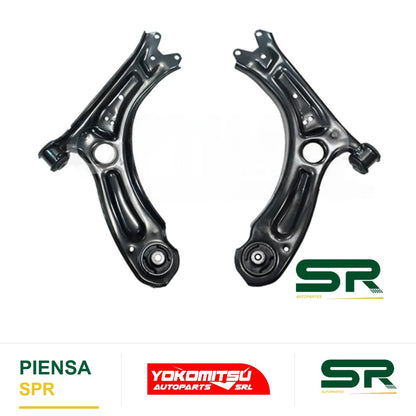 HORQUILLA INFERIOR DELANTERA IZQUIERDA SIN RÓTULA CON BUJES (JETTA A6 GLI 2.0L) JETTA A6 BICENTENARIO 2.5L 2010-2018 YOKOMITSU