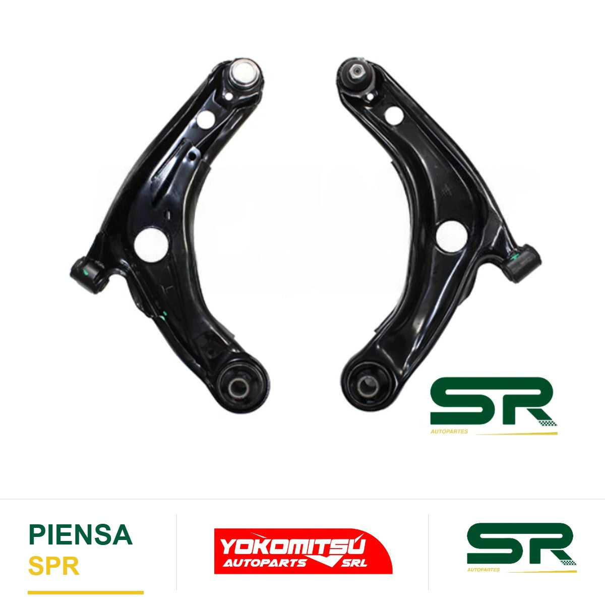 HORQUILLA INFERIOR DELANTERA IZQUIERDA CON RÓTULA CON BUJES (PRIUS C 1.5L 18-21) YARIS 1.5L 2006-2015 YOKOMITSU