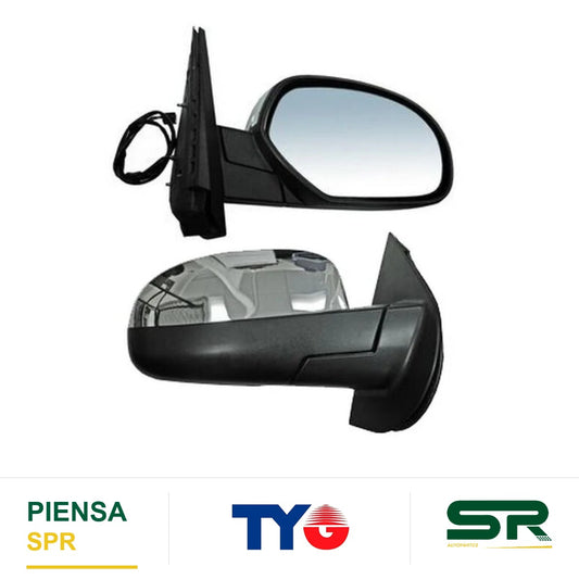 ESPEJO DERECHO ELÉCTRICO 5 PINES CON DESEMPAÑANTE CROMADO CHEVROLET PICKUP / CHEVROLET TAHOE / CHEVROLET YUKON 2007-2014 / CHEVROLET SUBURBAN 2006-2010 TYG