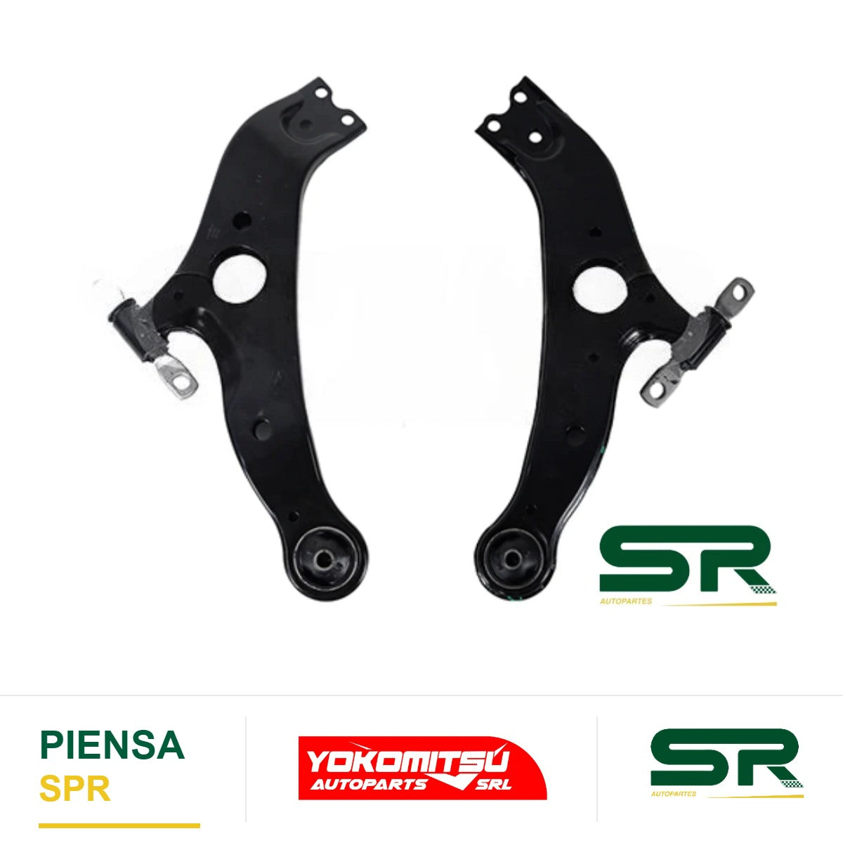 HORQUILLA INFERIOR DELANTERA DERECHA SIN RÓTULA CON BUJES SIENNA 3.5L 2004-2010 YOKOMITSU