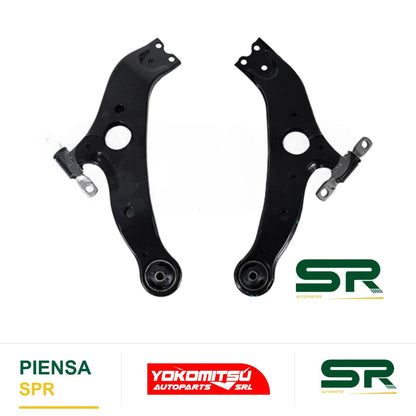 HORQUILLA INFERIOR DELANTERA DERECHA SIN RÓTULA CON BUJES SIENNA 3.5L 2004-2010 YOKOMITSU