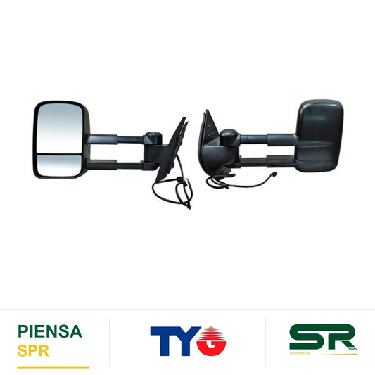 ESPEJO IZQUIERDO ELÉCTRICO 5 PINES CON DESEMPAÑANTE TEXTURIZADO CHEVROLET PICKUP 2007-2013 / CHEVROLET SUBURBAN 2006-2010 / CHEVROLET TELESCOPICO 2006-2010 TYG