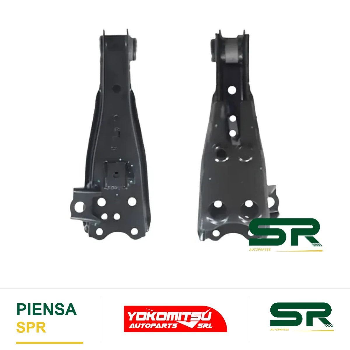 HORQUILLA INFERIOR DELANTERA IZQUIERDA SIN RÓTULA CON BUJE HIACE 2.7L 2005-2019 YOKOMITSU