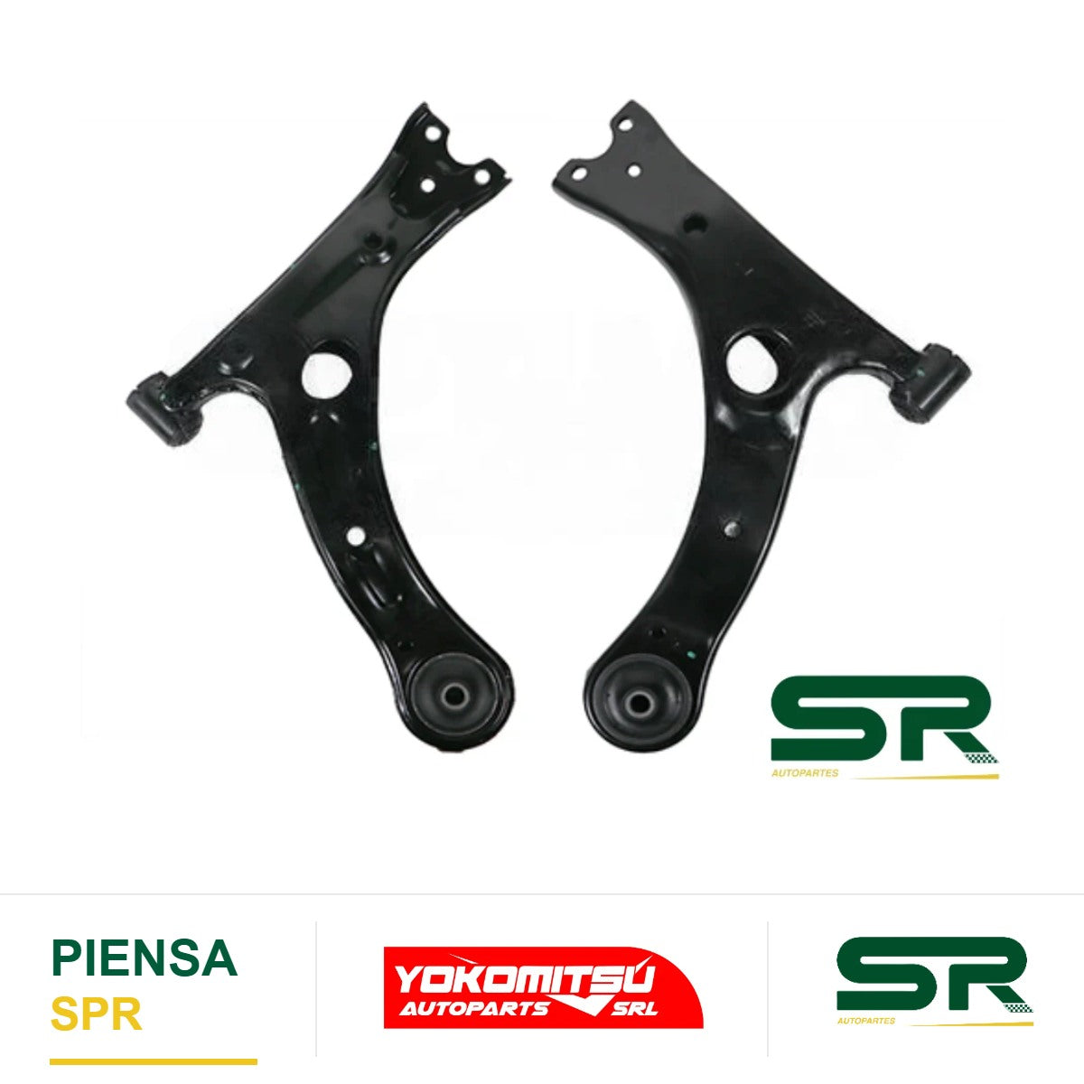 HORQUILLA INFERIOR DELANTERA IZQUIERDA SIN RÓTULA CON BUJES COROLLA 1.8L 2014-2019 YOKOMITSU