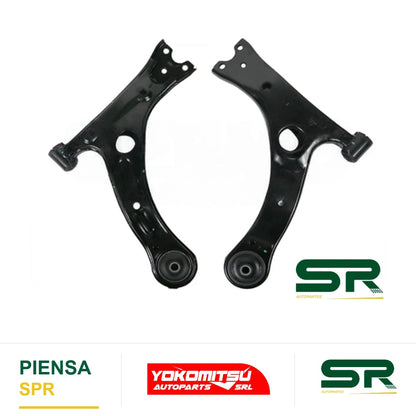 HORQUILLA INFERIOR DELANTERA IZQUIERDA SIN RÓTULA CON BUJES COROLLA 1.8L 2014-2019 YOKOMITSU