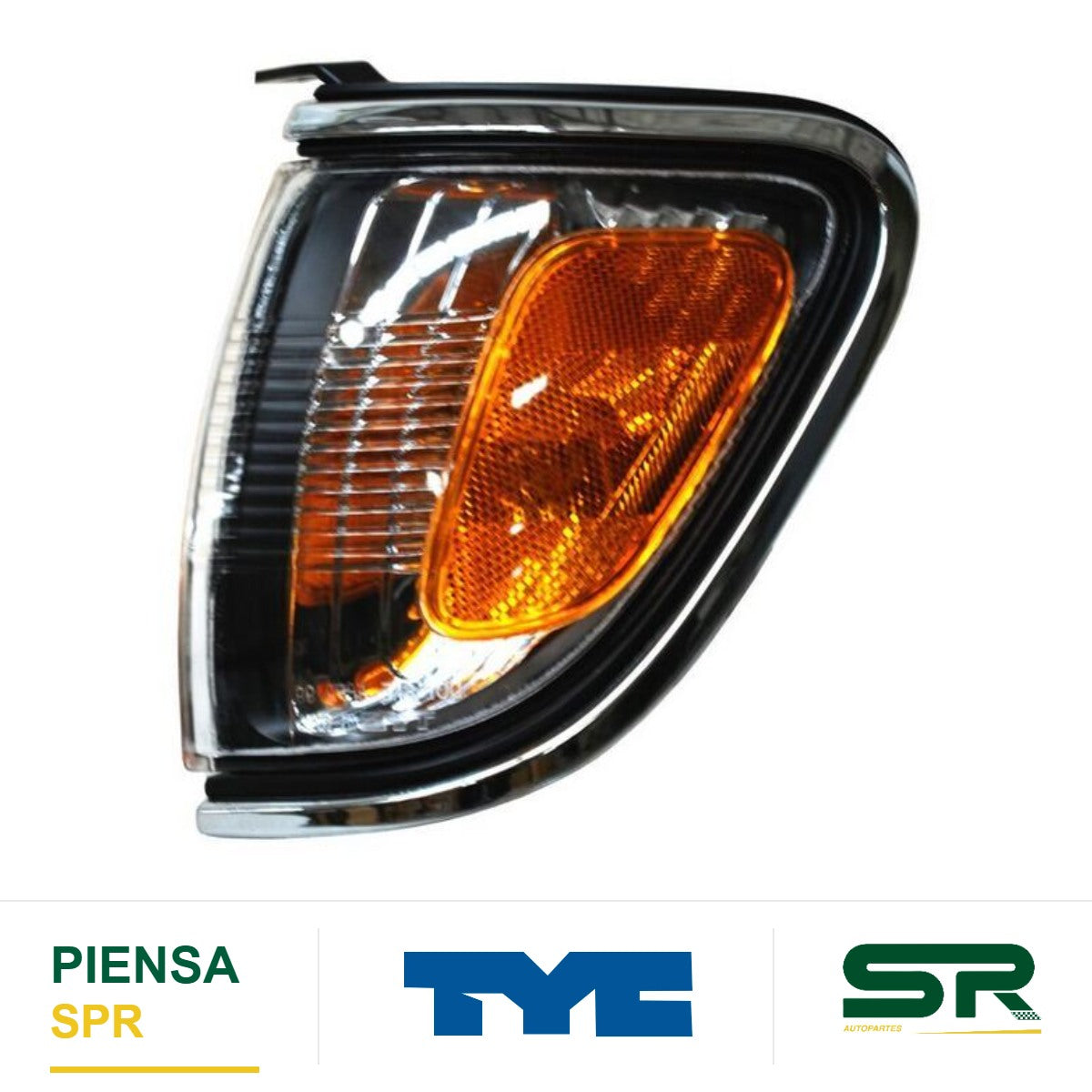 CUARTO PUNTA IZQUIERDO FILO CROMADO C/FOCO TOYOTA TACOMA 2001-2004 TYC