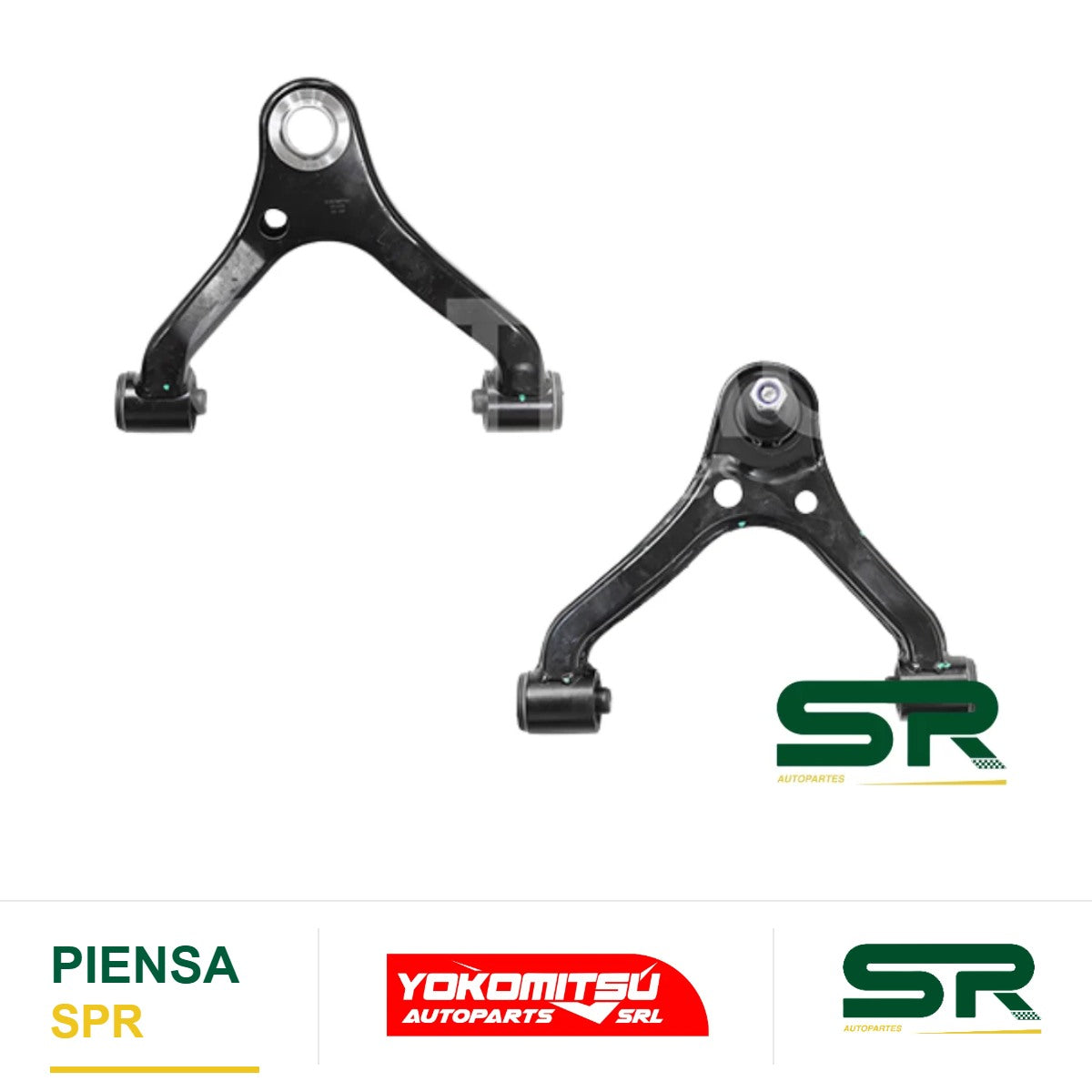 HORQUILLA SUPERIOR DELANTERA IZQUIERDA CON RÓTULA CON BUJES HILUX 2WD 2.7L 2006-2015 YOKOMITSU