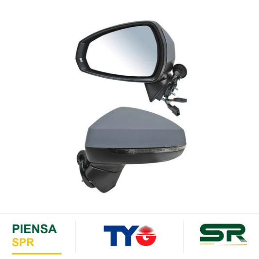 ESPEJO IZQUIERDO CON DIRECCIONAL CON DESEMPAÑANTE PARA PINTAR AUDI A3 3 2013-2015 / AUDI 5 P TDI 2 0 QUATTRO 2013-2015 / AUDI S3 QUATTRO 2013-2015 / AUDI TDI 2 0 2013-2015 / AUDI TFSI 1 8 QUATTRO 2013-2015 / AUDI TFSI 1 8 2013-2015 / AUDI TDI 1 6 2013-201