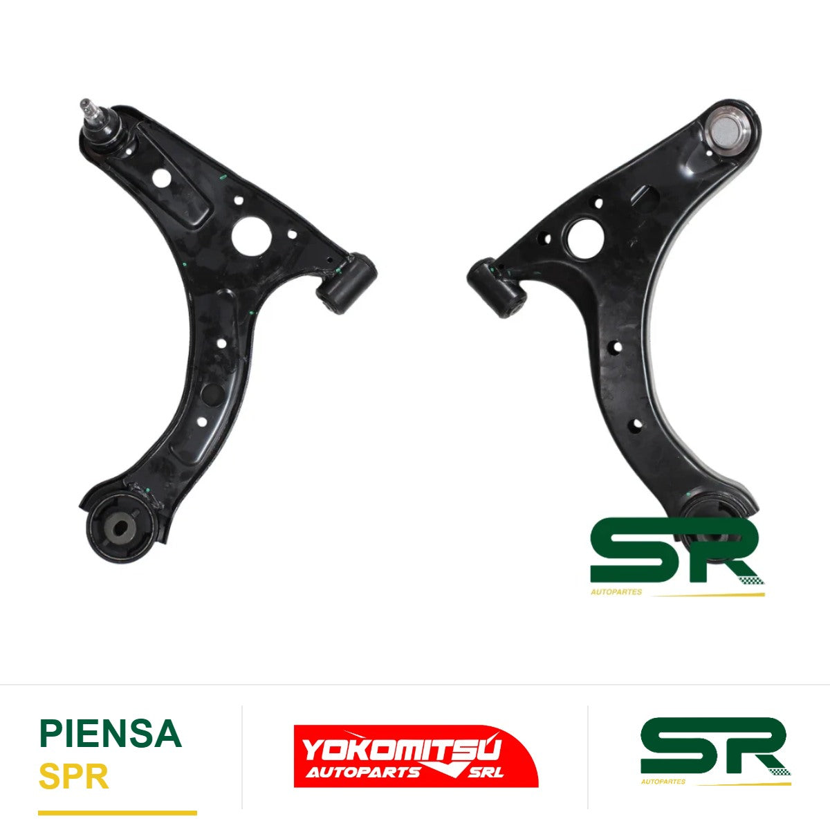 HORQUILLA INFERIOR DELANTERA DERECHA CON RÓTULA CON BUJES AVANZA 1.5L 2012-2021 YOKOMITSU