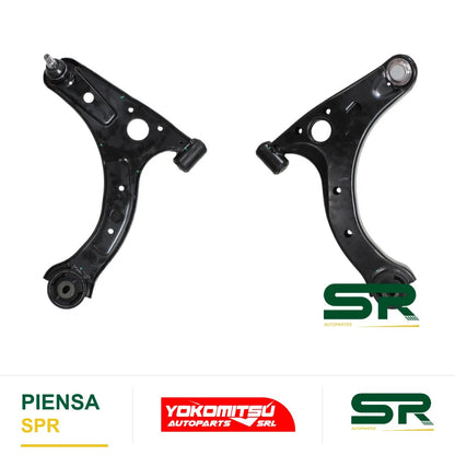 HORQUILLA INFERIOR DELANTERA DERECHA CON RÓTULA CON BUJES AVANZA 1.5L 2012-2021 YOKOMITSU