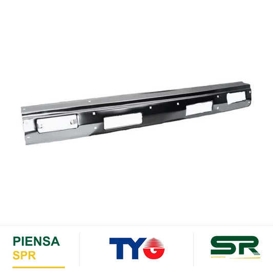 DEFENSA DELANTERA CROMADA LISA AMER NISSAN PICKUP D21 1986-1992 TYG