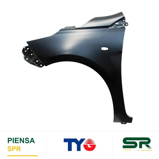 SALPICADERA IZQUIERDA TOYOTA YARIS 2018-2020 4 / 5P C / HOYO P / CUARTO TYG
