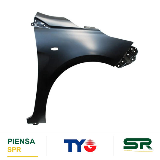 SALPICADERA DERECHA TOYOTA YARIS 2018-2020 4 / 5P C / HOYO P / CUARTO TYG