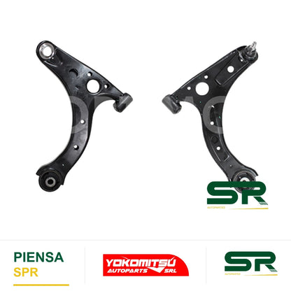 HORQUILLA INFERIOR DELANTERA IZQUIERDA CON RÓTULA CON BUJES AVANZA 1.5L 2012-2021 YOKOMITSU