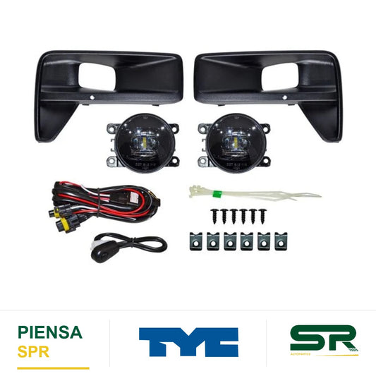 FARO DE NIEBLA JUEGO VOLKSWAGEN AMAROK 25 C / PARRILLA TYC