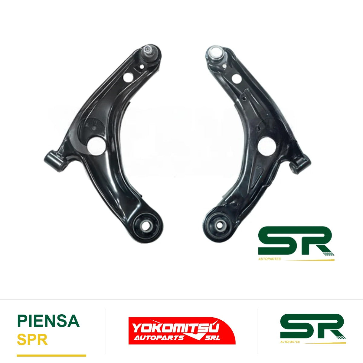 HORQUILLA INFERIOR DELANTERA DERECHA CON RÓTULA CON BUJES (PRIUS C 1.5L 18-21) YARIS 1.5L 2006-2015 YOKOMITSU