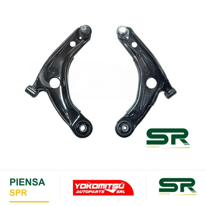HORQUILLA INFERIOR DELANTERA DERECHA CON RÓTULA CON BUJES (PRIUS C 1.5L 18-21) YARIS 1.5L 2006-2015 YOKOMITSU