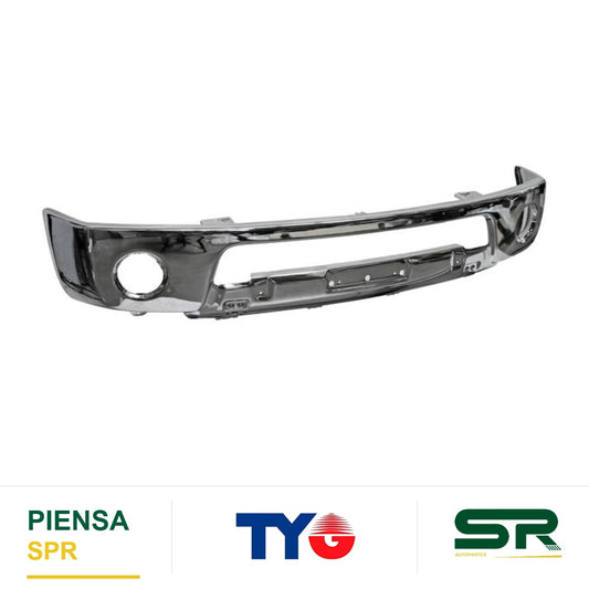 DEFENSA DELANTERA CROMADA PARA FARO DE NIEBLA FRONTIER 2005-2015 TYG
