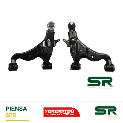 HORQUILLA INFERIOR DELANTERA IZQUIERDA CON RÓTULA CON BUJES HILUX 2WD 2.7L 2006-2015 YOKOMITSU