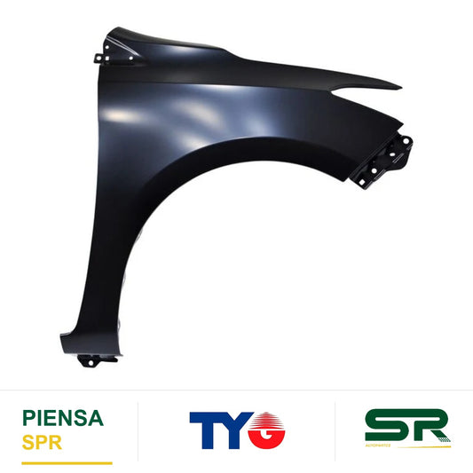 SALPICADERA DERECHA TOYOTA YARIS 2016-2017 4P S / HOYO P / CUARTO TYG