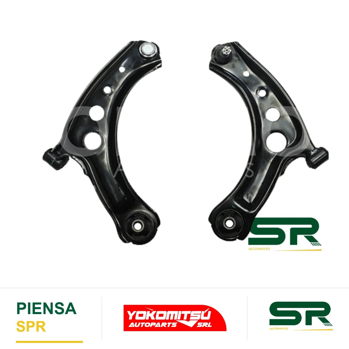 HORQUILLA INFERIOR DELANTERA IZQUIERDA CON RÓTULA CON BUJES YARIS 1.5L 2016-2022 YOKOMITSU