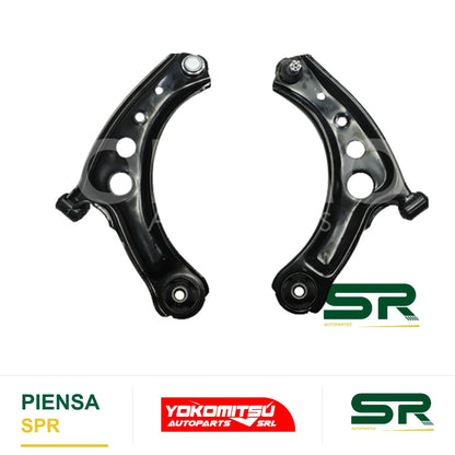 HORQUILLA INFERIOR DELANTERA IZQUIERDA CON RÓTULA CON BUJES YARIS 1.5L 2016-2022 YOKOMITSU