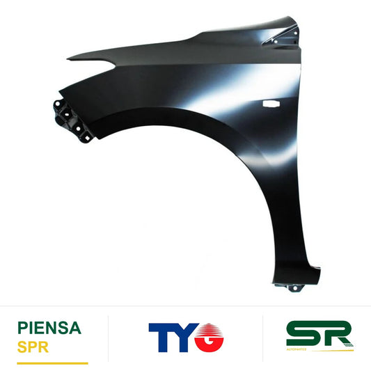 SALPICADERA IZQUIERDA TOYOTA YARIS 2016-2017 4P C / HOYO P / CUARTO TYG