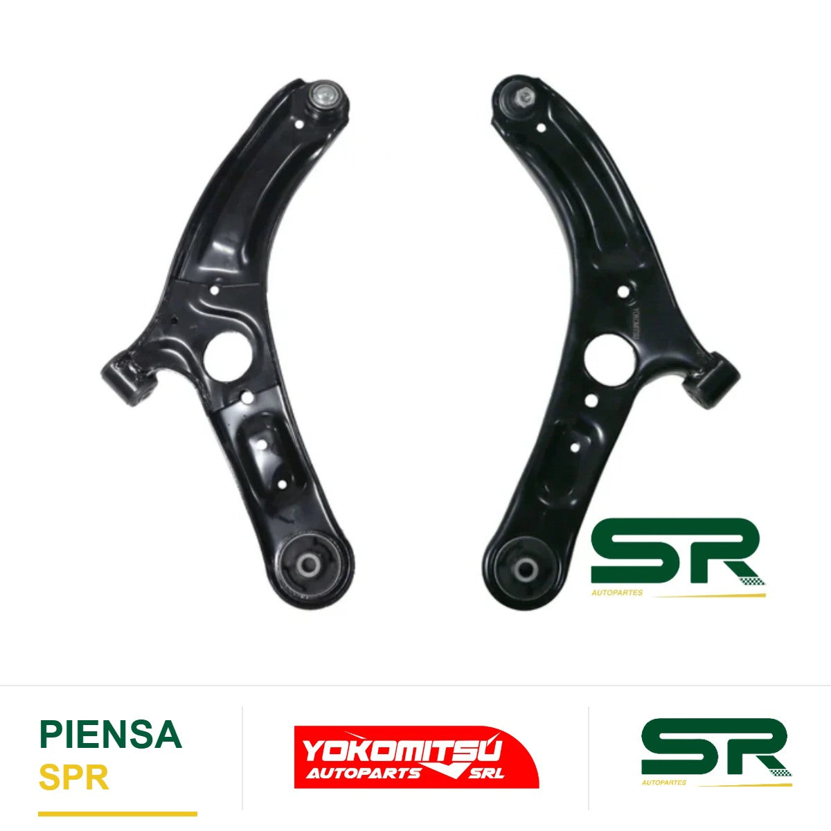 HORQUILLA INFERIOR DELANTERA IZQUIERDA CON RÓTULA CON BUJES (ELANTRA 1.8L 15-16) FORTE 2.0L 2016-2018 YOKOMITSU
