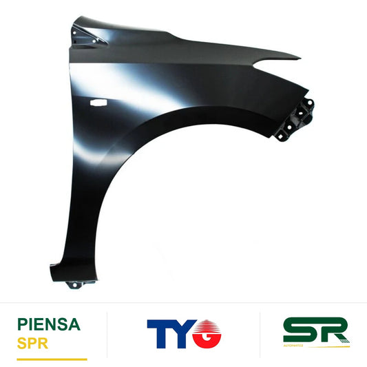SALPICADERA DERECHA TOYOTA YARIS 2016-2017 4P C / HOYO P / CUARTO TYG