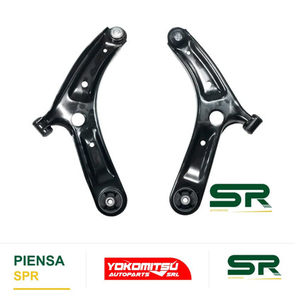 HORQUILLA INFERIOR DELANTERA IZQUIERDA CON RÓTULA CON BUJES (SEDAN/HATCHBACK) GRAND I-10 1.2L 15-25 YOKOMITSU