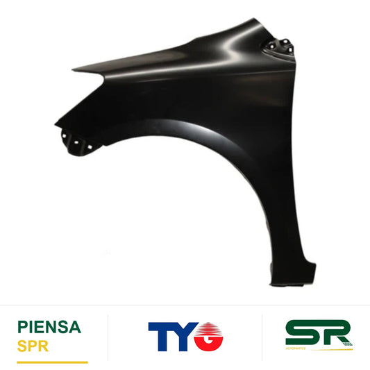 SALPICADERA IZQUIERDA TOYOTA YARIS 2007-2016 4P S / HOYO P / CUARTO TYG