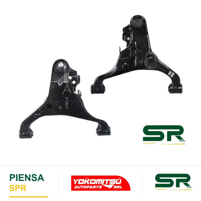 HORQUILLA INFERIOR DELANTERA AMBOS LADOS CON RÓTULA CON BUJES (FRONTIER 2-4WD 05-22/PATHFINDER 2-4WD 05-12/X-TERRA 05-15) NP-300 FRONTIER (D-23) 2/4WD 2.5L 2016-2025 YOKOMITSU