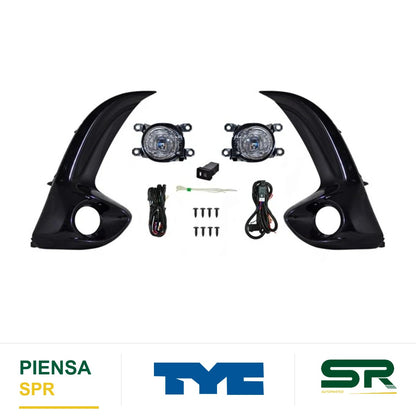 FARO DE NIEBLA JUEGO LED JUEGO LED TOYOTA YARIS 21 C / PARRILLA TYC