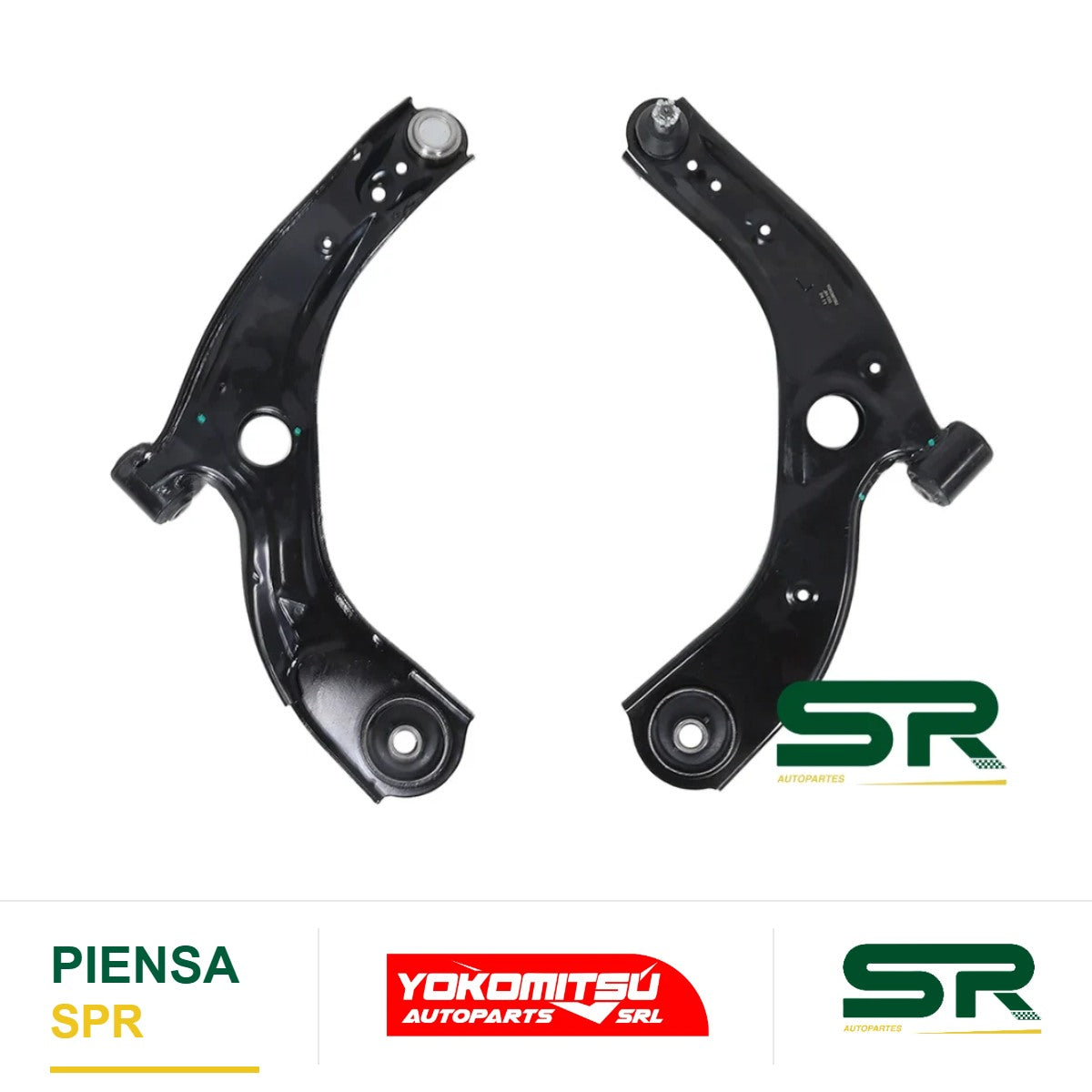 HORQUILLA INFERIOR DELANTERA IZQUIERDA CON RÓTULA CON BUJES (AVANZA 22-26) YARIS 1.5L SEDAN 23-26 YOKOMITSU