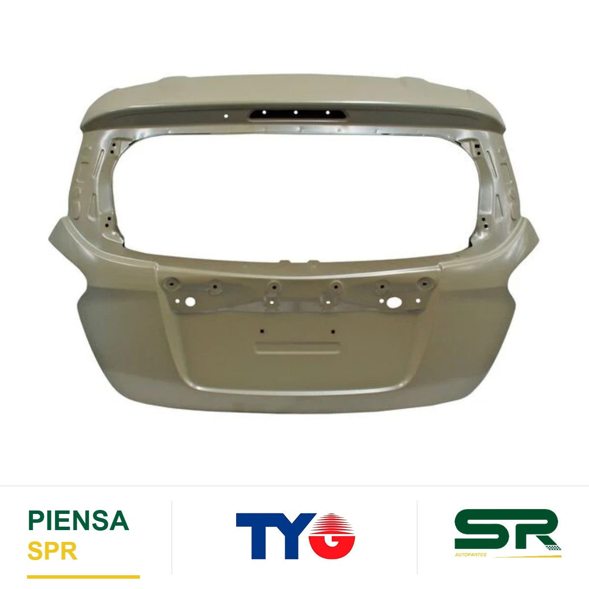 TAPA CAJUELA CHEVROLET SPARK 2016-2021 C / HOYO P / LUZ STOP 287.05 TYG