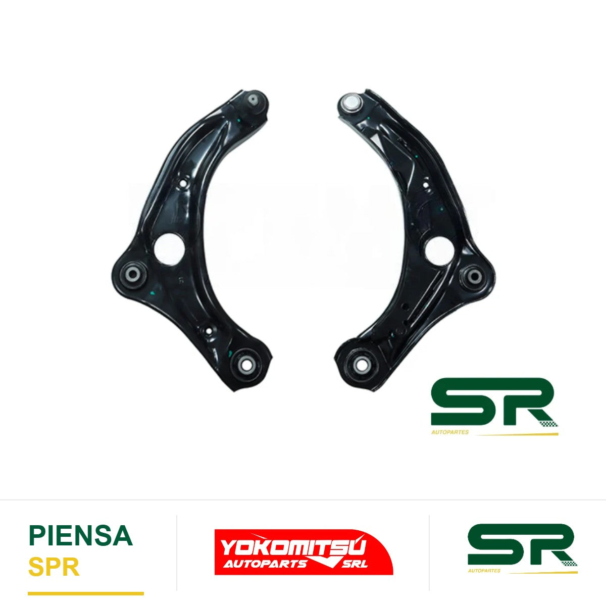 HORQUILLA INFERIOR DELANTERA DERECHA CON RÓTULA CON BUJES (KICKS 17-24) VERSA 1.6L 2020-2025 YOKOMITSU