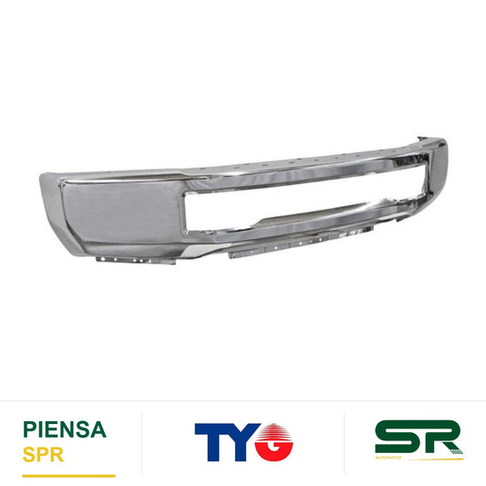 DEFENSA DELANTERA SIN HOYO PARA FARO DE NIEBLA CROMADA FORD SUPER DUTY 2017-2019 F250 / 350 TYG