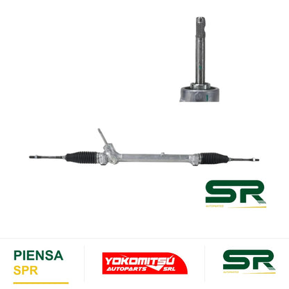 CAJA DE DIRECCIÓN ELECTROASISTIDA CON BIELETAS SIN TERMINALES (FASTBACK 1.3L 24-26) PULSE 1.3L 2023-2026 YOKOMITSU