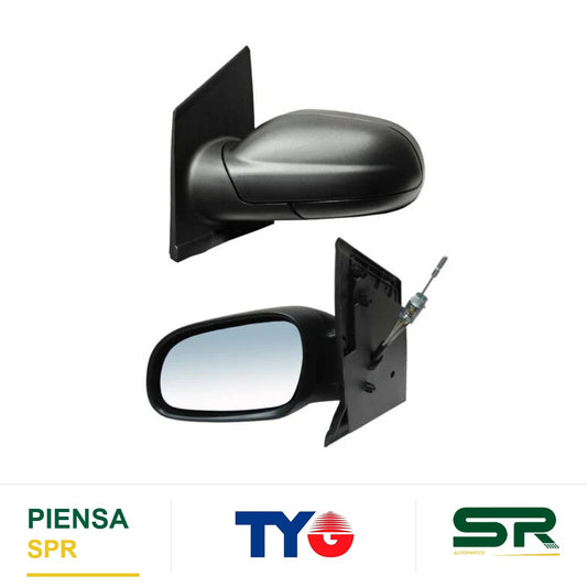 ESPEJO IZQUIERDO CONTROL INTERIOR VOLKSWAGEN LUPO 2005-2009 / VOLKSWAGEN CROSSFOX 2007-2010 / VOLKSWAGEN SPORTVAN TDI 1 4 2007-2009 / VOLKSWAGEN 1 4 2007-2009 / VOLKSWAGEN 1 2 2007-2009 TYG