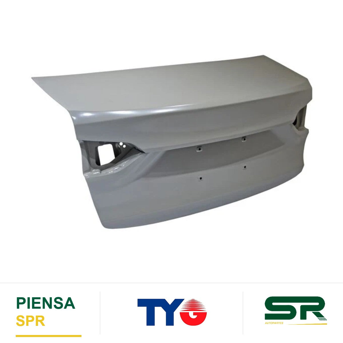 TAPA CAJUELA CHEVROLET CAVALIER 2022-2024 S / HOYO P / MOLD TYG